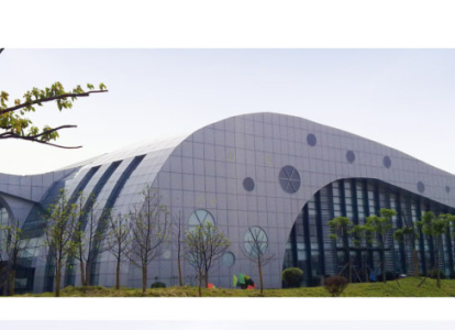汕尾会议中心外景网架工程